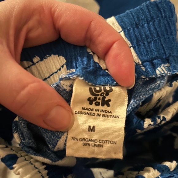 NWOT Lucy & Yak Sold Out Organic Cotton Linen Pants - Picture 4 of 5